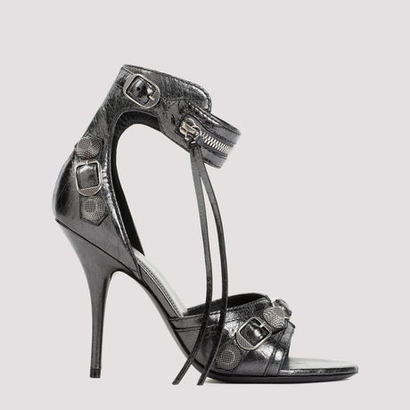 BALENCIAGA Elegant 11cm Heel Cagole Sandals