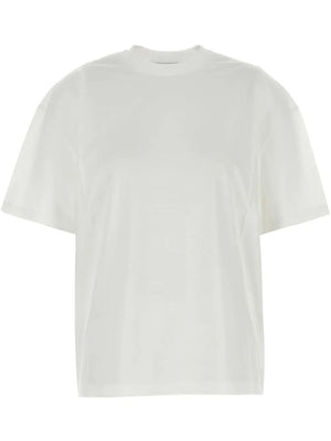 PRADA Back Logo Patch Cotton T-Shirt for Men - SS25 Collection