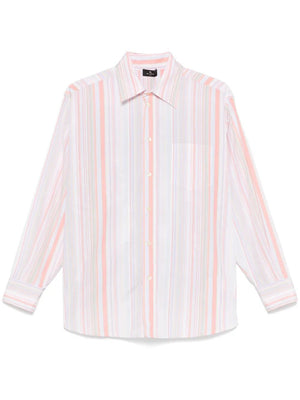 ETRO Loose Fit Striped Shirt for Men