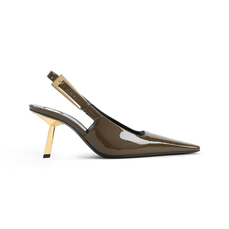 SAINT LAURENT Men's Patent Leather 75mm Pumps