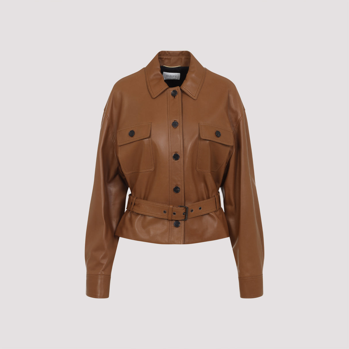 SAINT LAURENT Men's Premium Leather Jacket