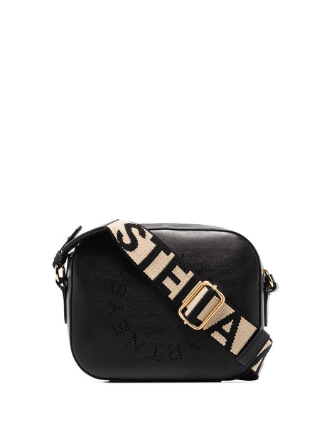 STELLA MCCARTNEY Logo Mini Crossbody Camera Handbag