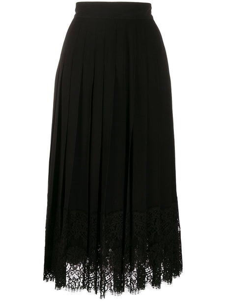 DOLCE & GABBANA High Rise Flared Midi Skirt for Men