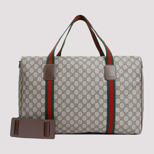 GUCCI Cotton Duffel Bag - 45.5cm x 30cm x 26.5cm