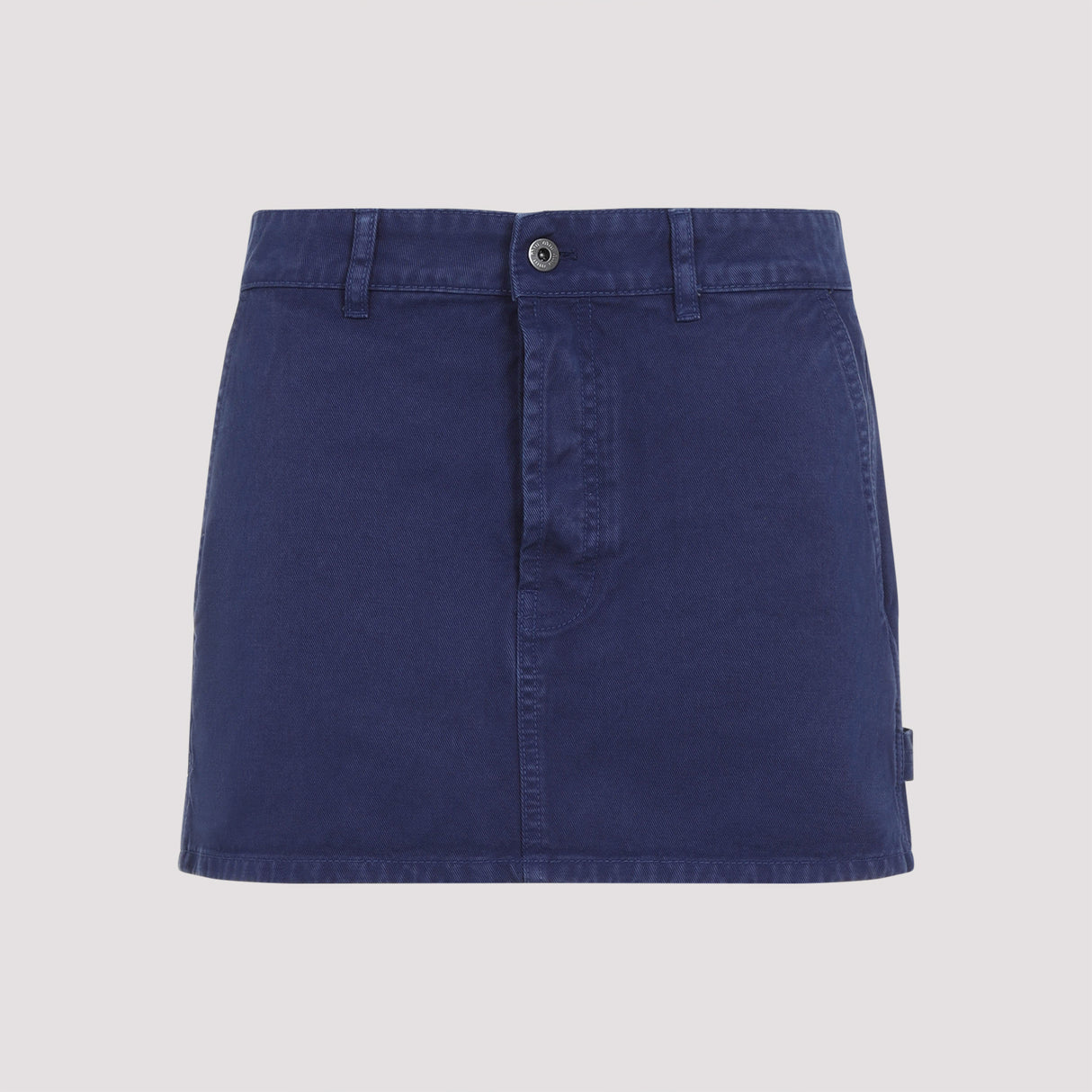 MIU MIU Chic Cotton Mini Skirt for SS25