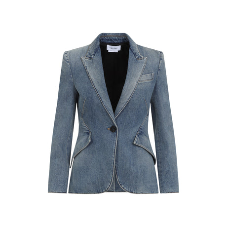 ALEXANDER MCQUEEN One Button Mini Jacket