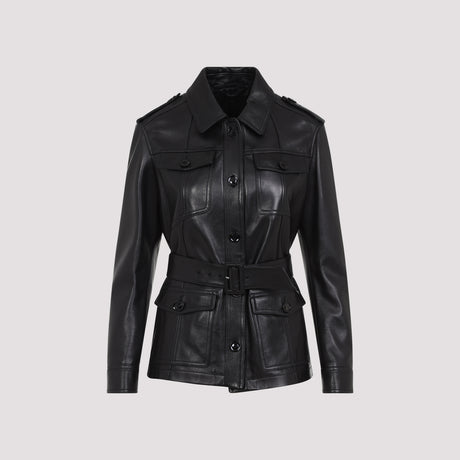 TOM FORD Leather Safari Jacket