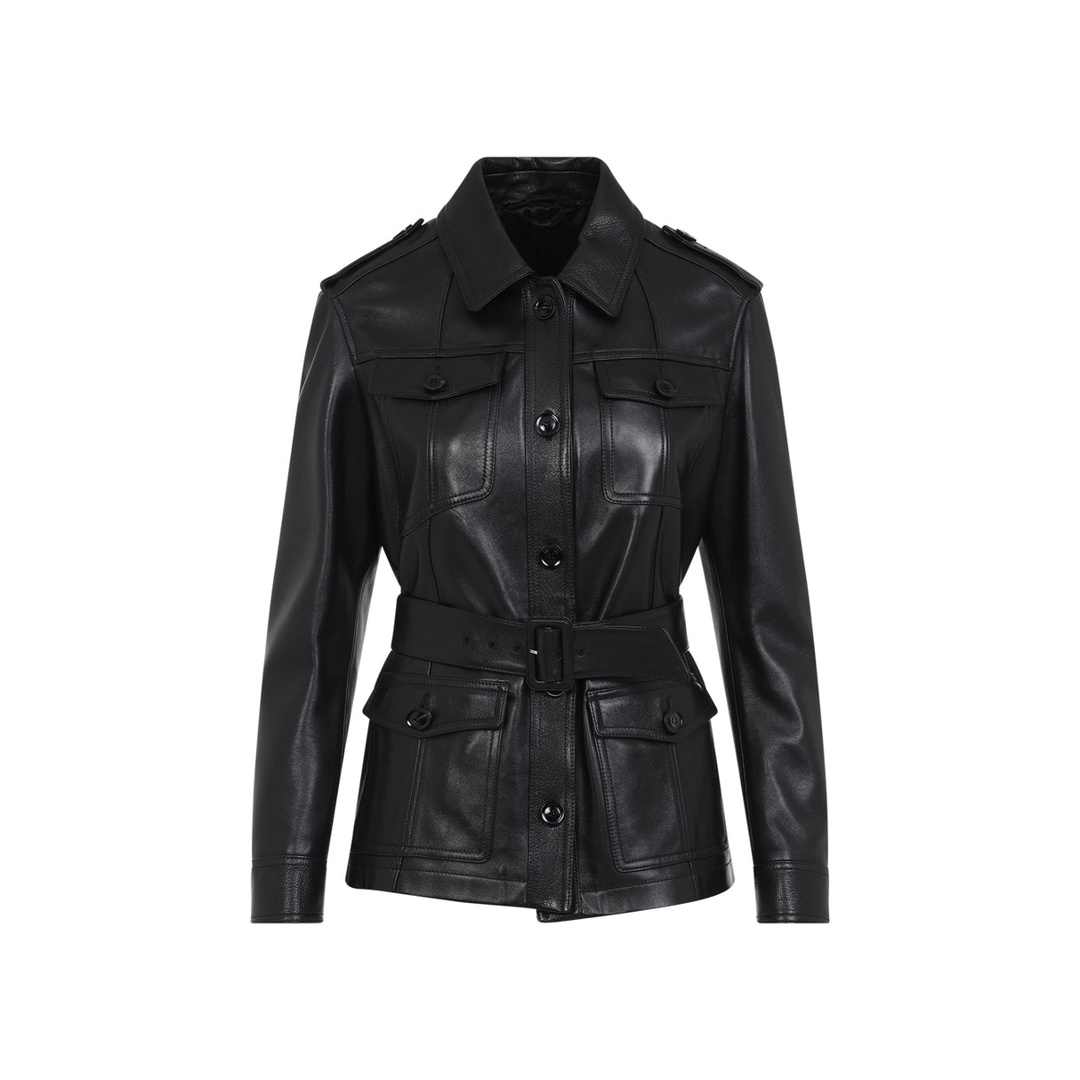 TOM FORD Leather Safari Jacket