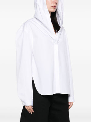 ALAÏA Hooded Cotton Shirt for Men