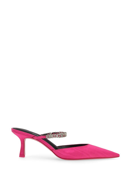 ALEXANDER WANG Mini Crystal-Embellished Pumps with 6.5cm Heel