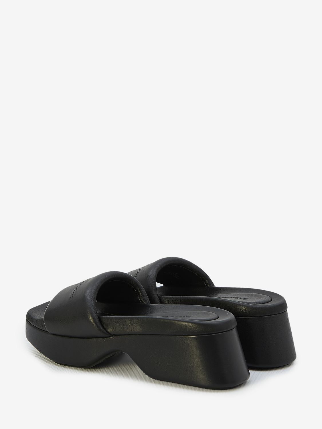 ALEXANDER WANG Leather Float Flat Sandals for Women