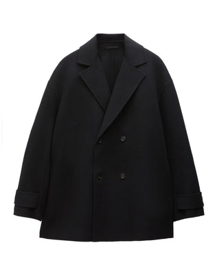 FILIPPA K Double-Breasted Wool-Cashmere Blend Jacket