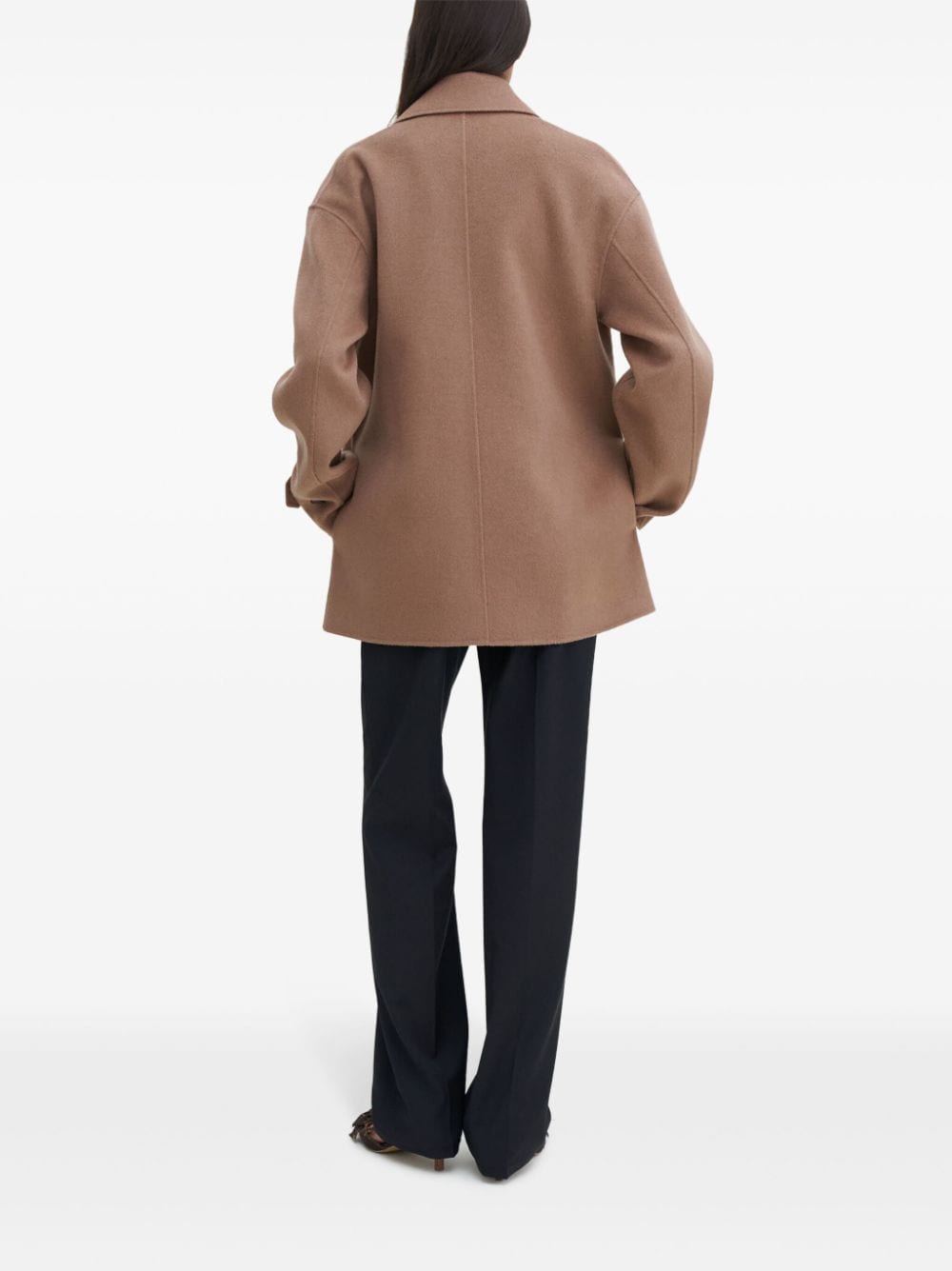 FILIPPA K Double-Breasted Wool-Cashmere Blend Jacket