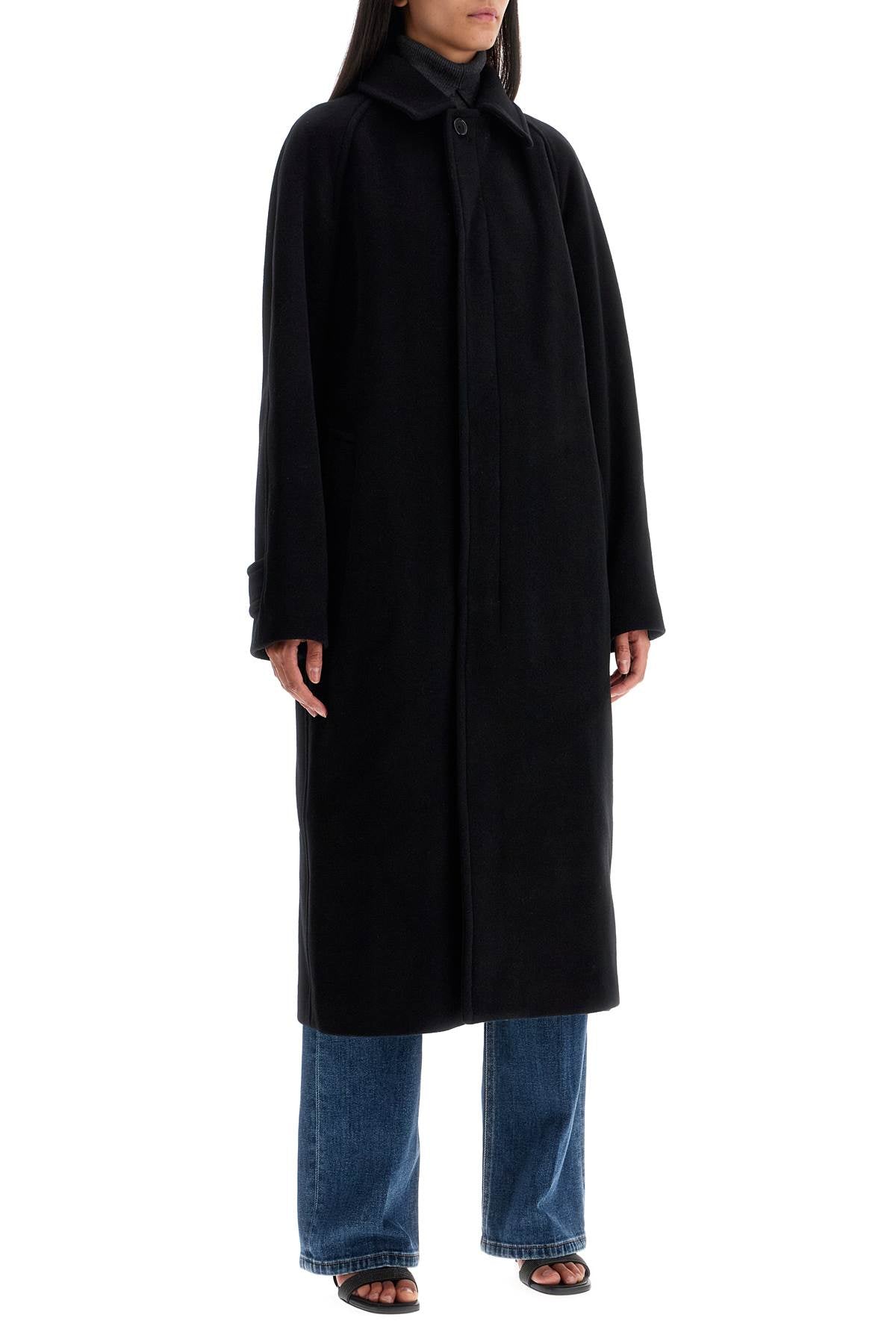 FILIPPA K Wool Blend Oversized Car Jacket for Women - Size 36