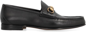 GUCCI Classic Leather Horsebit Loafers for Men