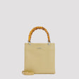 JIL SANDER Mini Bamboo Leather Shopper Bag