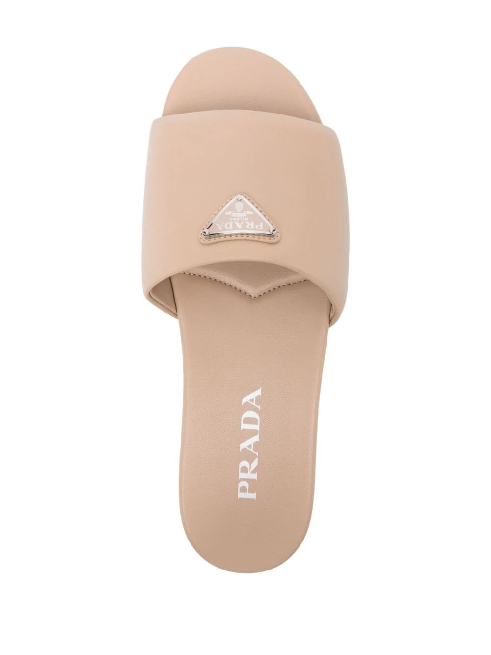 PRADA Men's Mini Slide Sandals - Calf Leather