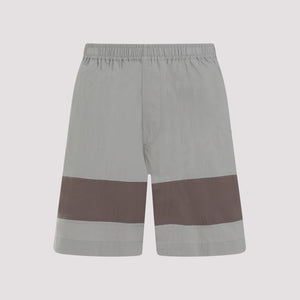 CRAIG GREEN Contemporary Barrel Shorts in Grey