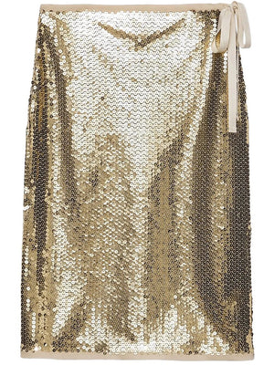 PRADA Sequined Midi Skirt for Men