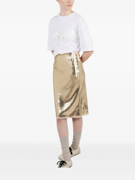 PRADA Sequined Midi Skirt for Men