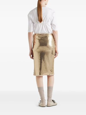 PRADA Sequined Midi Skirt for Men