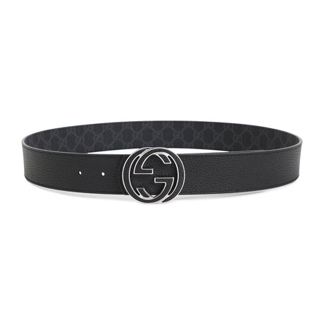 GUCCI Premium Grained Leather Belt - 4cm