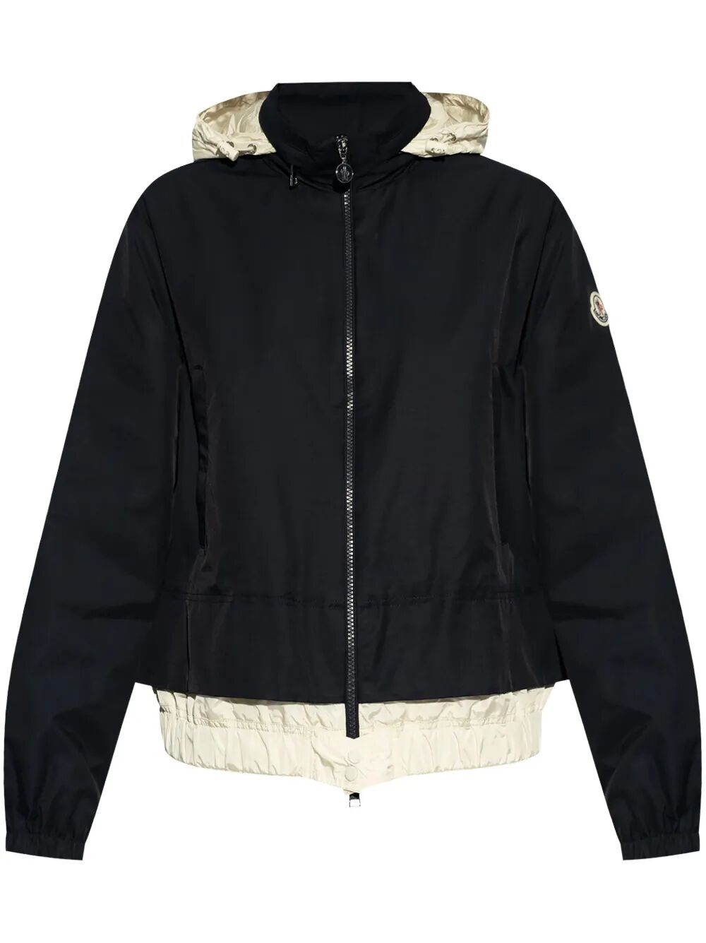 MONCLER Men's Mini Hooded Twill Short Down Jacket