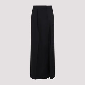 MOSCHINO Men's Long Wool Skirt - SS25 Collection