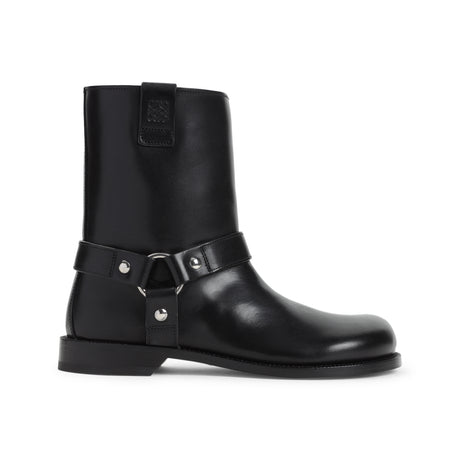 LOEWE Men's Shearling Biker Boots