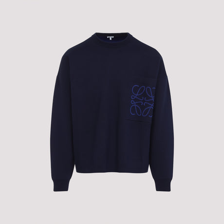 LOEWE Anagram Pocket Pullover Sweater - SS25 Edition