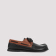 LOEWE Men's Leather Campo Boat Shoe