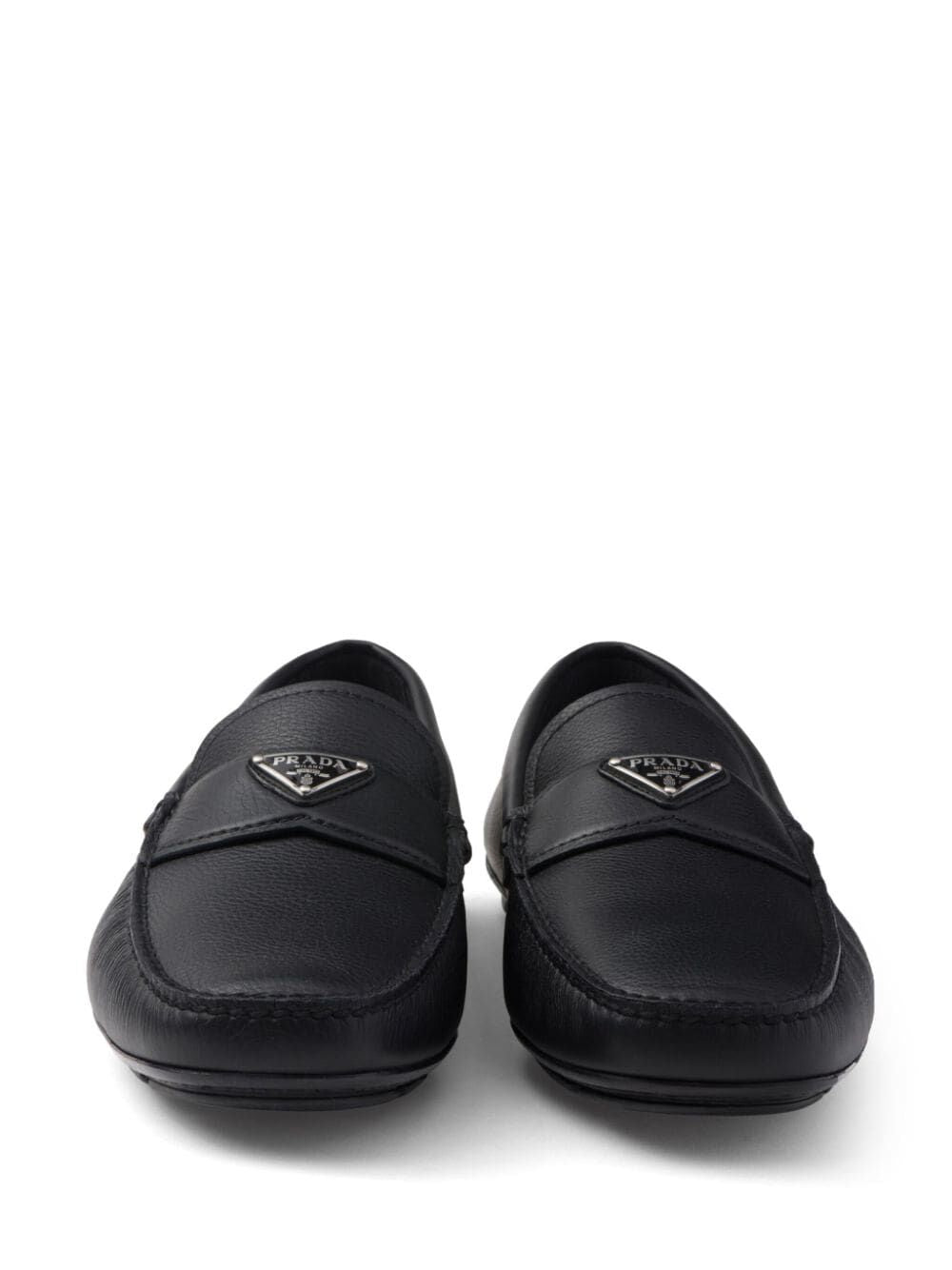 PRADA Stylish Leather Driving Loafers for Women