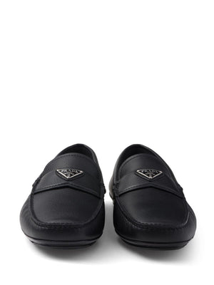 PRADA Stylish Leather Driving Loafers for Women