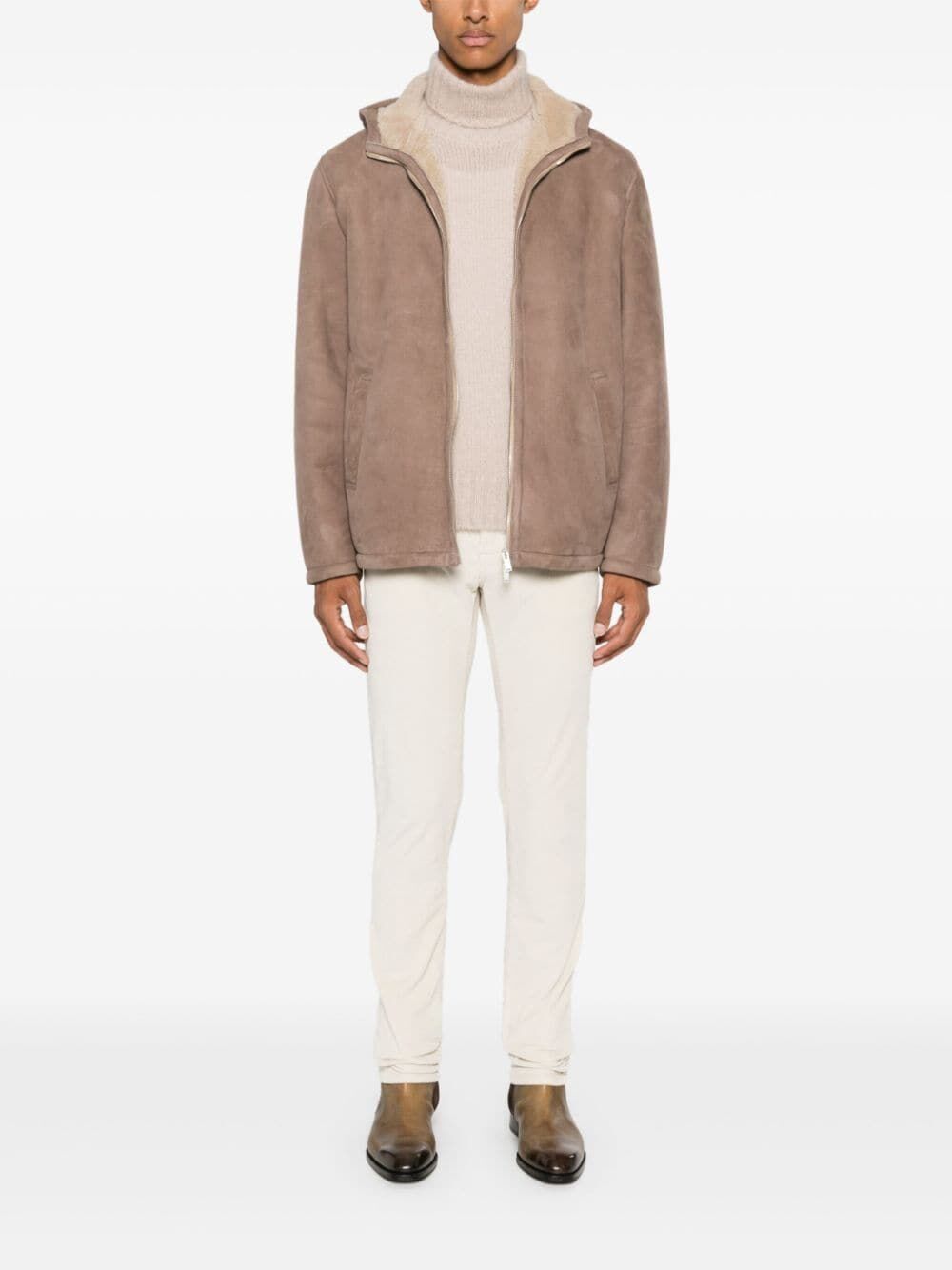 TOM FORD Relaxed Fit Mini Turtle Neck Sweater