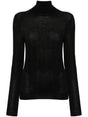 SAINT LAURENT PARIS Men's Wool Turtleneck Sweater - Loose Fit