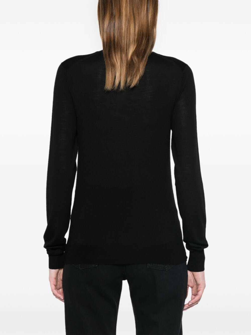 SAINT LAURENT PARIS Men's Wool Turtleneck Sweater - Loose Fit