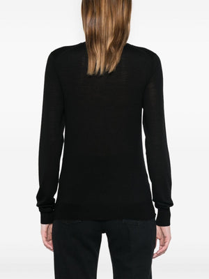 SAINT LAURENT PARIS Men's Wool Turtleneck Sweater - Loose Fit