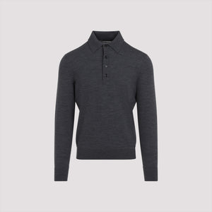 TOM FORD Wool Polo Sweater for SS25