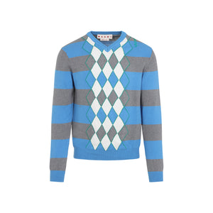 MARNI V Neck Cotton Sweater