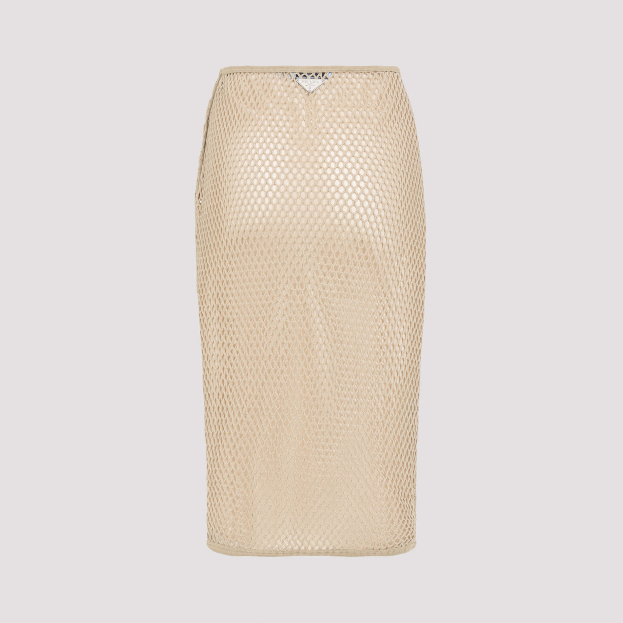 PRADA Cotton Midi Skirt