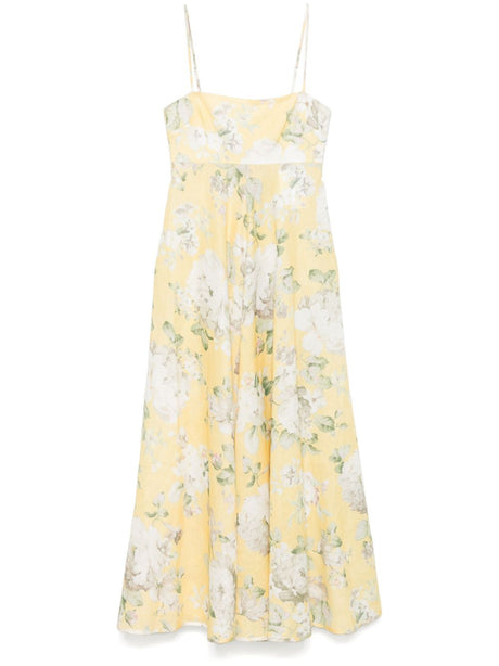 ZIMMERMANN Floral Mini Dress