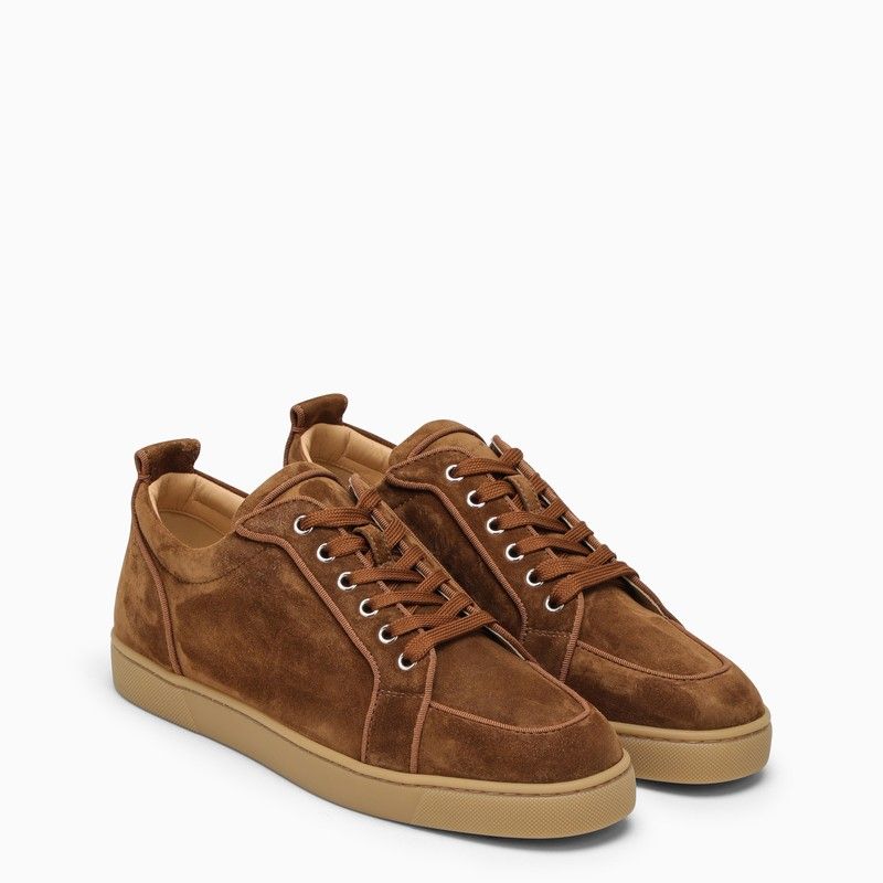 CHRISTIAN LOUBOUTIN Suede Low Top Trainers for Men