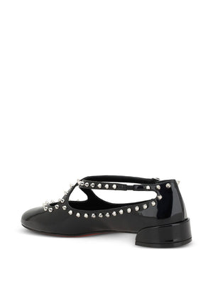 CHRISTIAN LOUBOUTIN Elegant Ballet Flats for Women - SS25 Collection