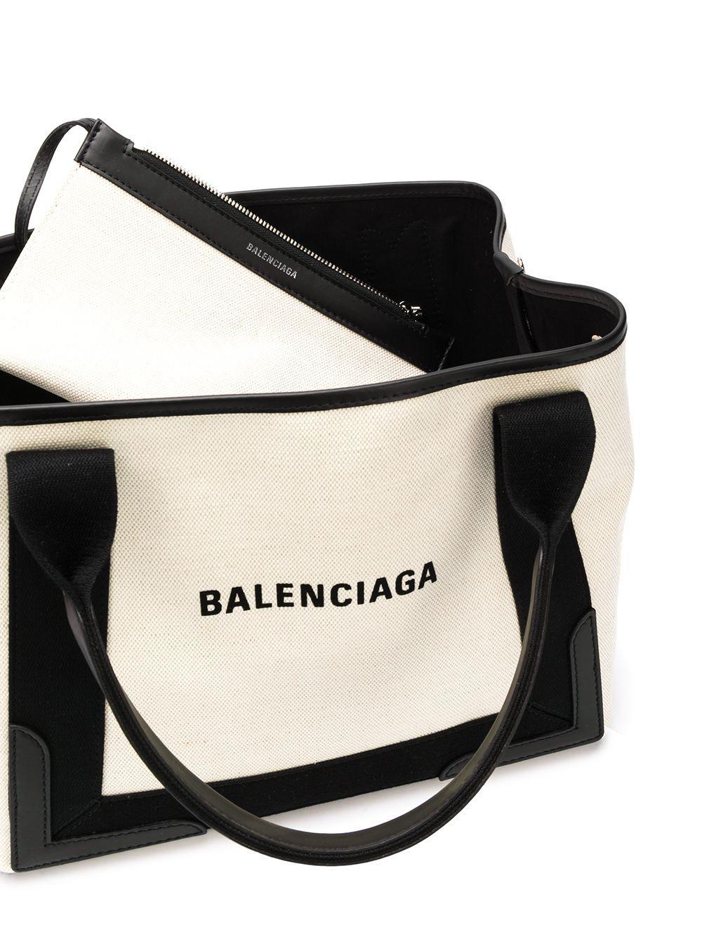 BALENCIAGA ネイビーブルーの小さなハンドバッグ-SS24コレクション