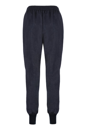 STELLA MCCARTNEY Wool Track Pants