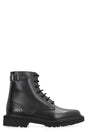 CELINE Men's Ranger Leather Lace-Up Boots