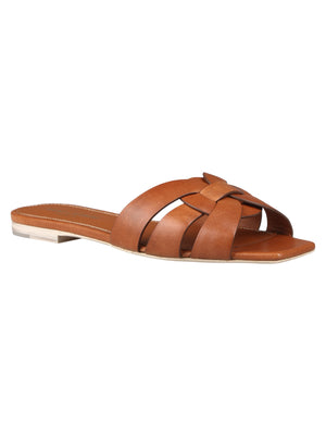 SAINT LAURENT PARIS Men's Premium Leather Sandals