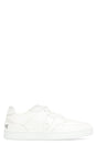 CELINE Men's Low-Top Round Toe Leather Sneakers