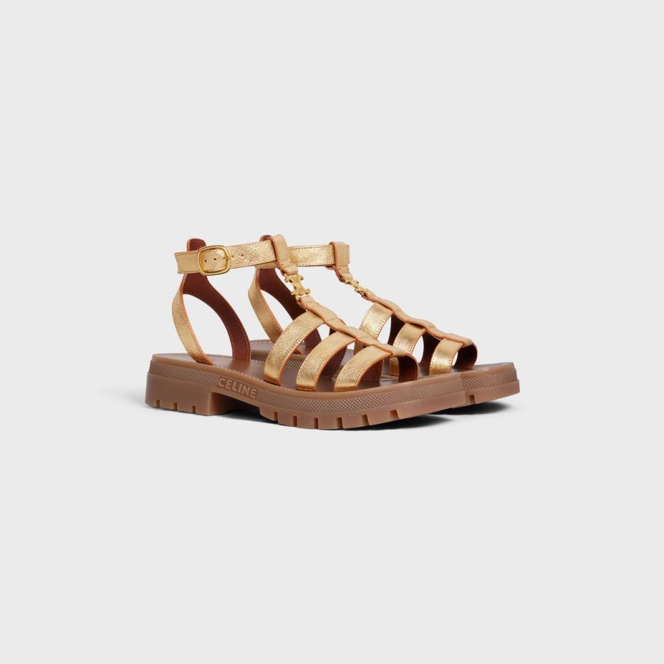 CELINE Clea Triomphe Gladiator Sandal - 35OR