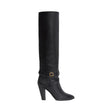 CELINE High Slouchy Buckle Boot - Women's Fashion Footwear